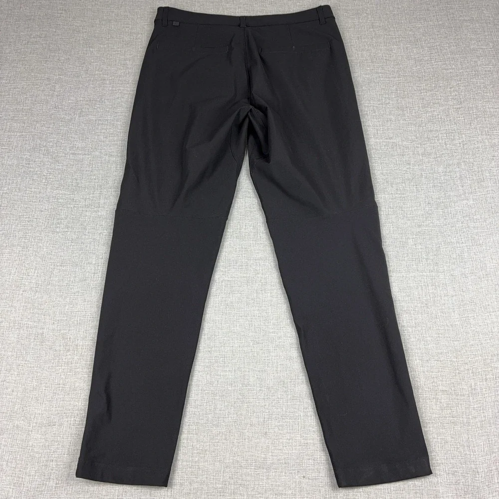 Lululemon Pants Mens 33x32 Black Stretch Chino Slim Performance Golf ABC